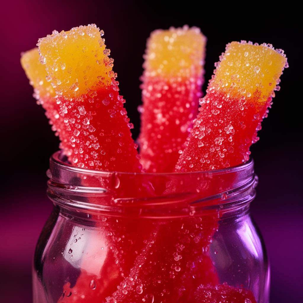Hard Candy Pineapple Spears